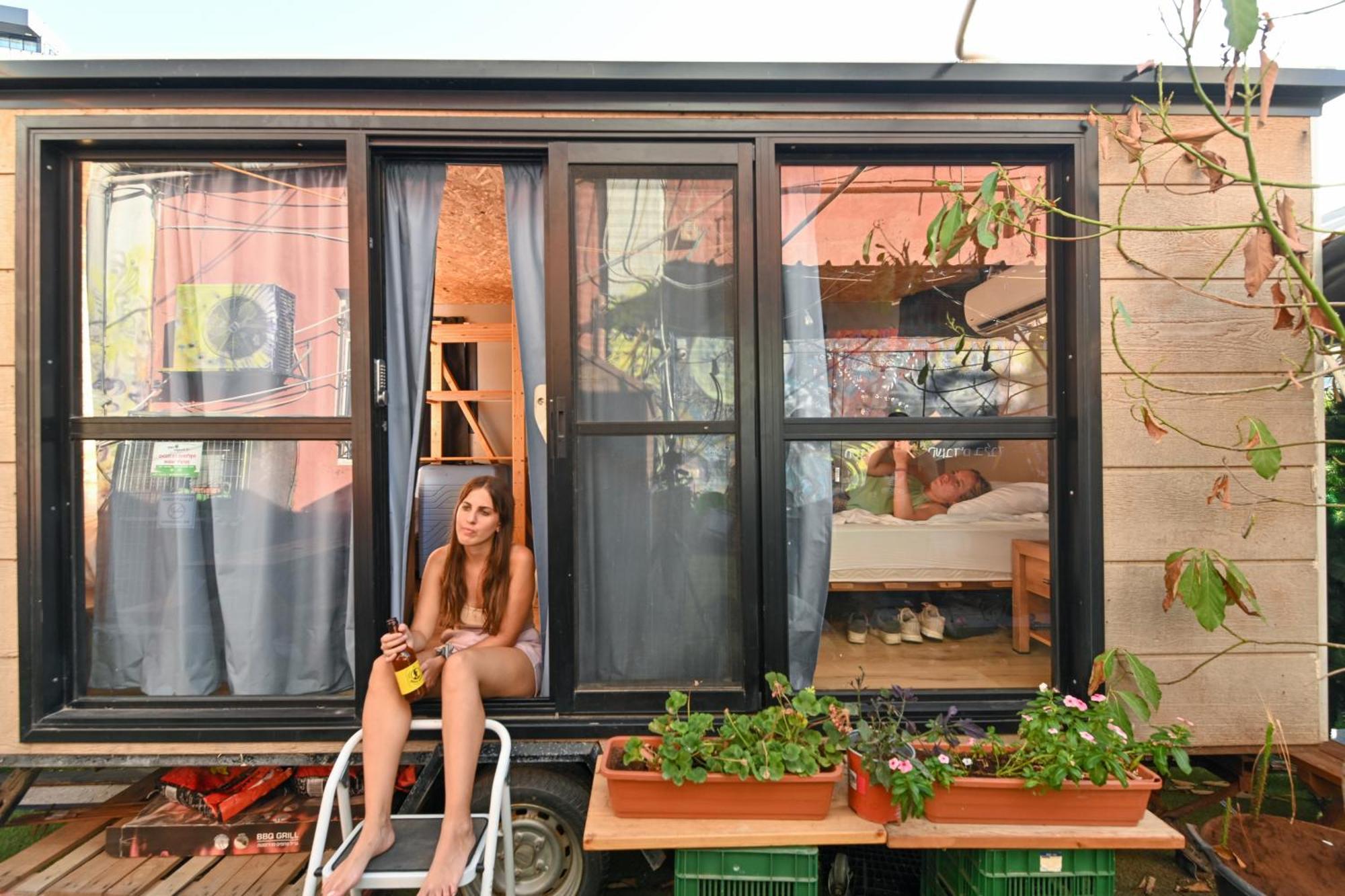 Caravan Hostel Tel Aviv By Roger Age 18-45 Luaran gambar